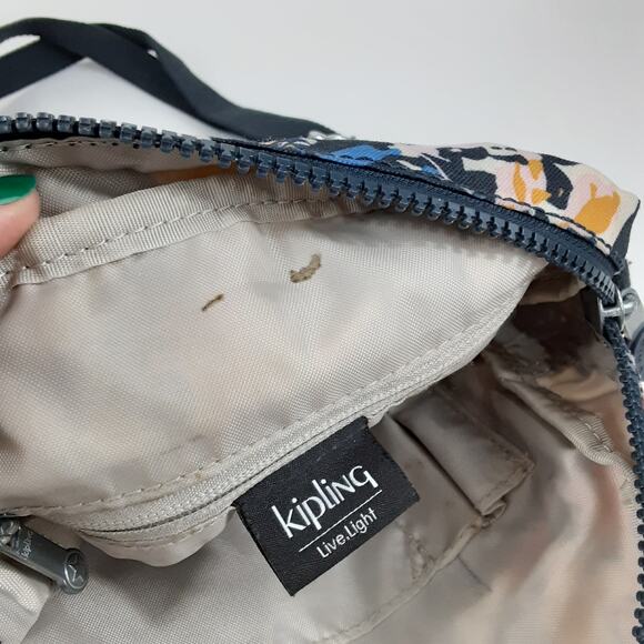 Kipling Maxx Convertible Backpack Shoulder Bag Splashy Posies & Wallet + Monkey main image 10